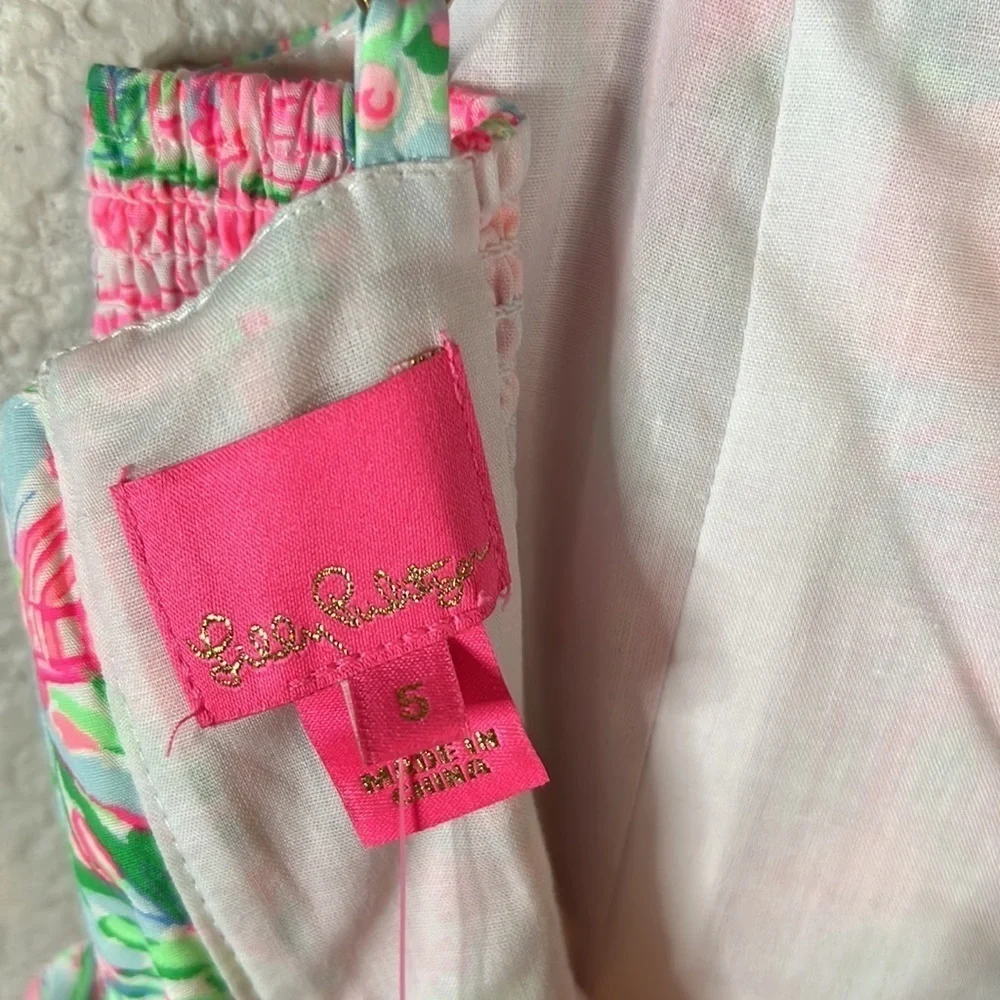 Lilly Pulitzer Bellamy Print MIDI dress size 5